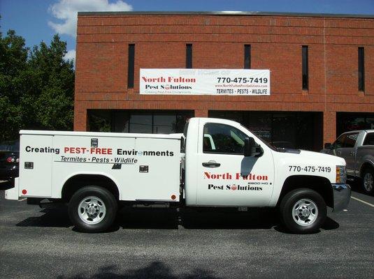 North Fulton Pest Solutions Home Office on McFarland Parkway in Alpharetta, GA.