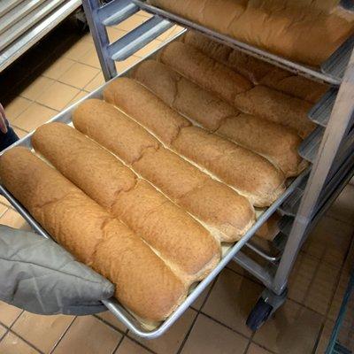 Fresh baked bread