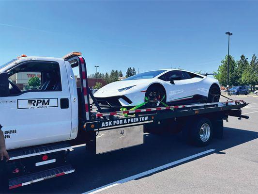 RPM's latest tow job!