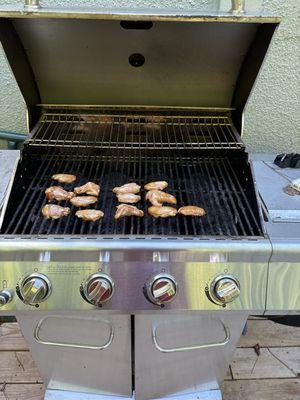 Teriyaki chicken wings