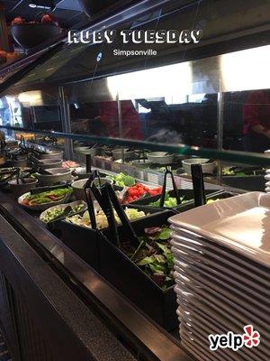 Awesome new salad bar