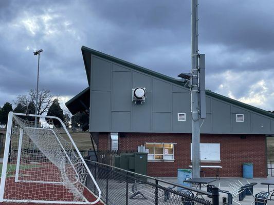 Club house and snack stand plus score board controls