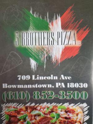 3 Brothers Pizza!