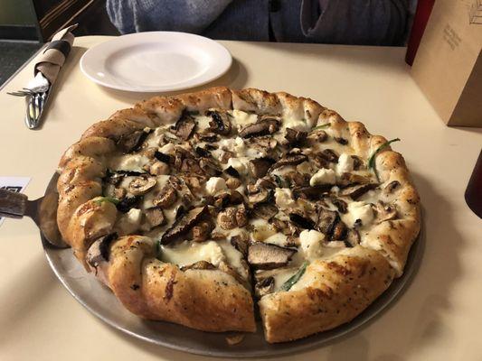 Mushroom Head Pizza