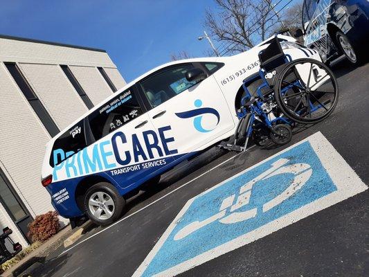 PrimeCare provides Wheelchair, Stretcher and Ambulatory transportation services.