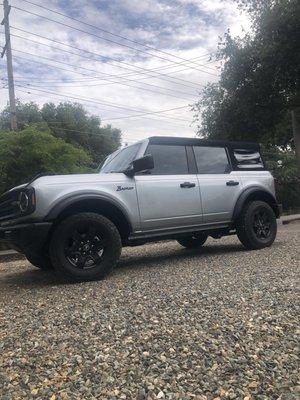 2023 Ford Bronco (highly sought after)