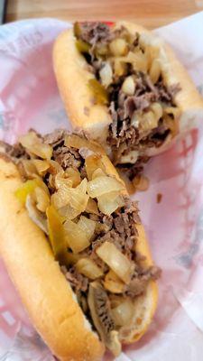 Mushroom cheesesteak