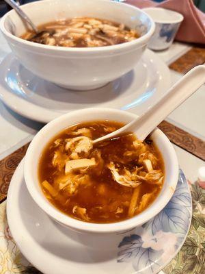 Hot & sour soup, good stuff! Don't know how we ended up in Hughson, but having lunch here now & it is yummy!  1st time here. 11.20.21