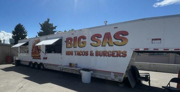 Big Sas Food Trailer.