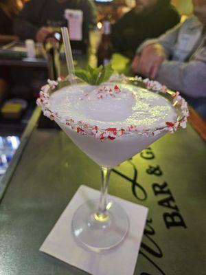 Peppermint martini