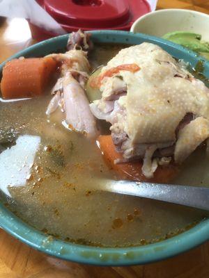 45. Caldo De Pollo Plate