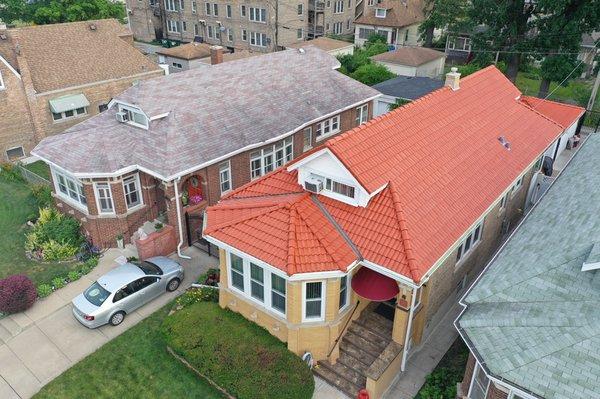 Brava Roof Tile installation in Chicago, Illinois