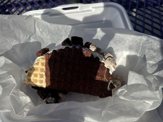 Ice cream taco!