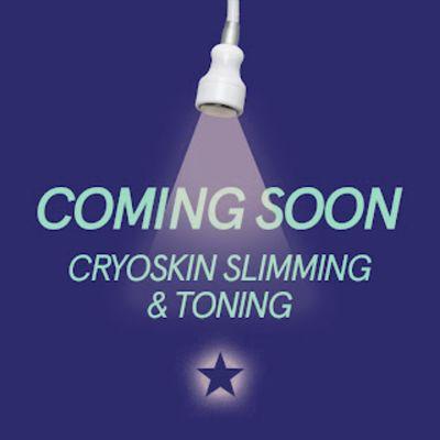 Book your appointment for CryoSlimming, CryoToning and CryoFacials!