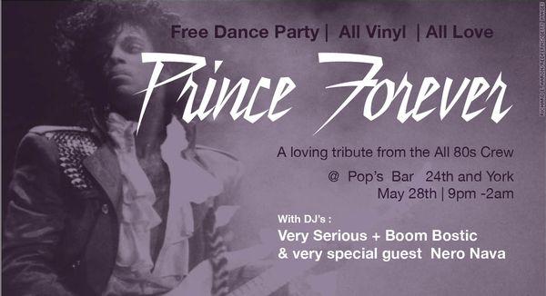 The best Prince party of the year! We played the hits but we killed the B side jams for the packed house.