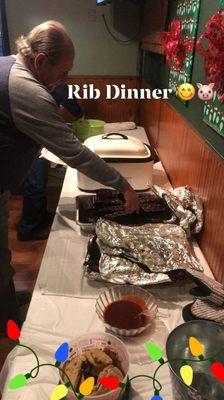 Amazing Bears Game Rib Dinner!!