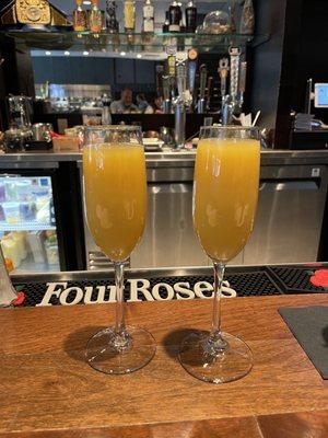 Bottomless mimosas