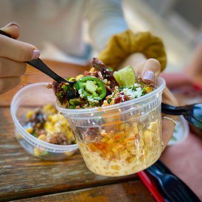 Brisket Elote Cup. Amazing!