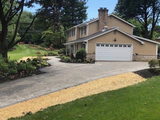 Driveway installation, retaining walls and more.