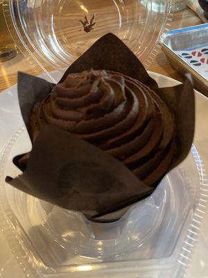 Chocolate mole cupcake