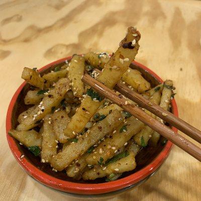 Sichuan style house special fries