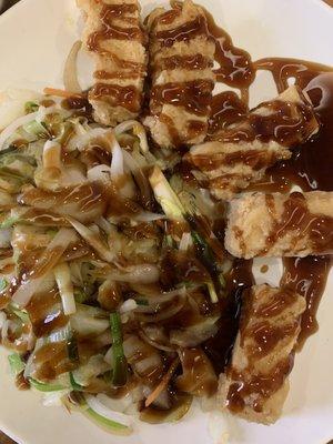 Tofu teriyaki $11.99