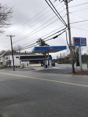 Gas Station Gorham Street View.