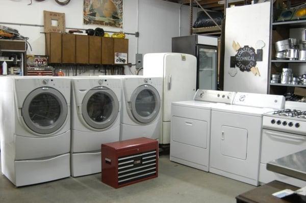 CTS Showroom where we offer reconditioned washers & dryers