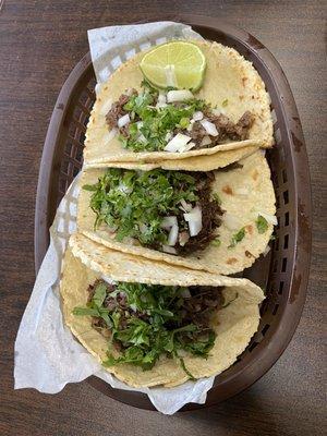 Tacos de barbacoa