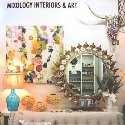 Fabulous merchandise and designer decor by Mixology Interiors found here at The Foyer