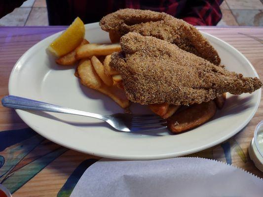 Fried catfish