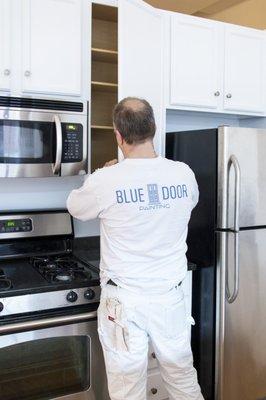 New kitchen cabinets installation