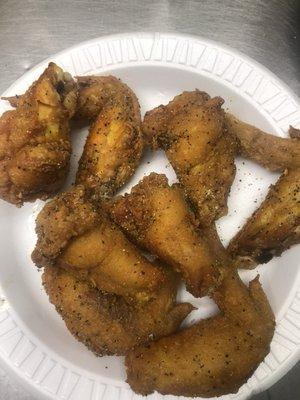 Lemon pepper chicken wings