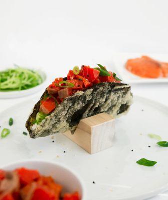 Salmon Nori Taco