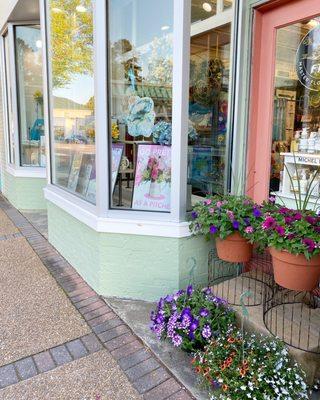 Stop by while walking Main Street. . . our displays change frequently!