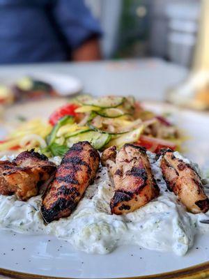 Chicken Kabob is quite yummy!