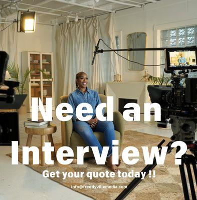 Need an Interview? Reach out to us now