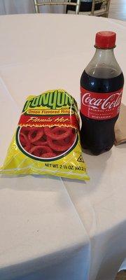 My funyun and coke