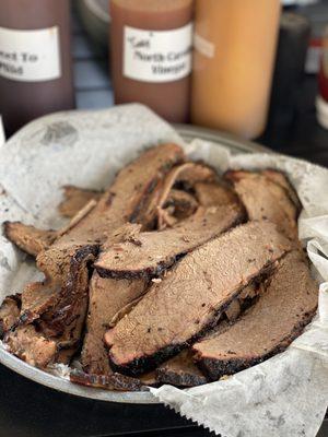 Family brisket plate