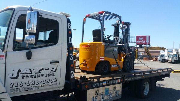 Forklift/machine transport