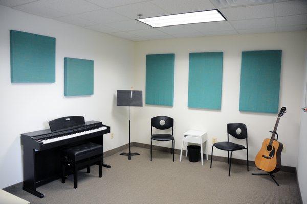 One of our several voice and string studios.