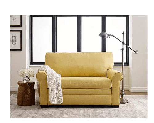 American Leather Gaines sofa sleeper, from cot size to King size