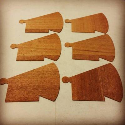 Die Cut Wood Pieces. Craft Projects, No Problem!