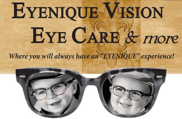 Rocco & Enzo say "stop into Eyenique Vision, our Nana Gina will make you an offer you can't refuse "