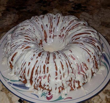 "Weight Watchers" Guilt Free -Fat Free Cherry or Strawberry Decadent Cake. We added the Italian Cream Icing $2.75 slice/order whole $16