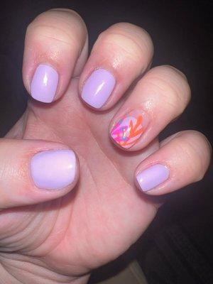 Gel Manicure and Pedicure