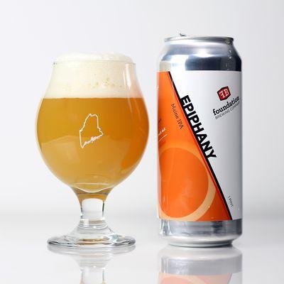 Epiphany is Foundation's flagship New England / Hazy Double IPA (8% alc/vol)