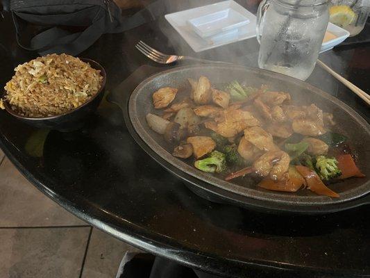 Chicken hibachi