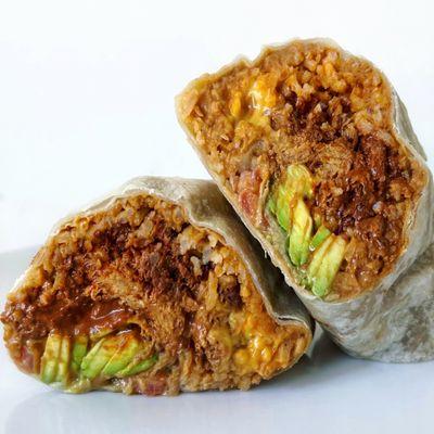 Mole Chicken Burrito