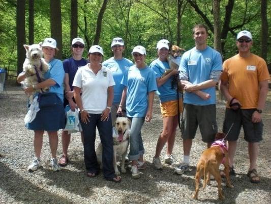 Top fundraiser for 14th Annual Walk for the Animals